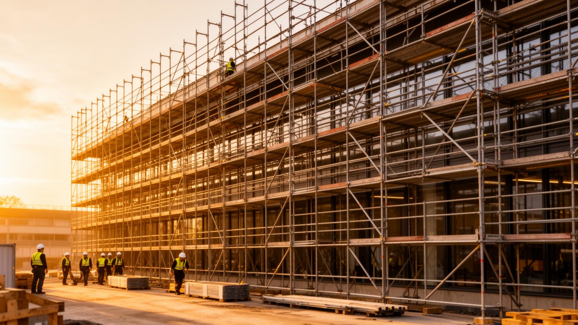 Gerüstbau – professionelle Baustellengerüste
